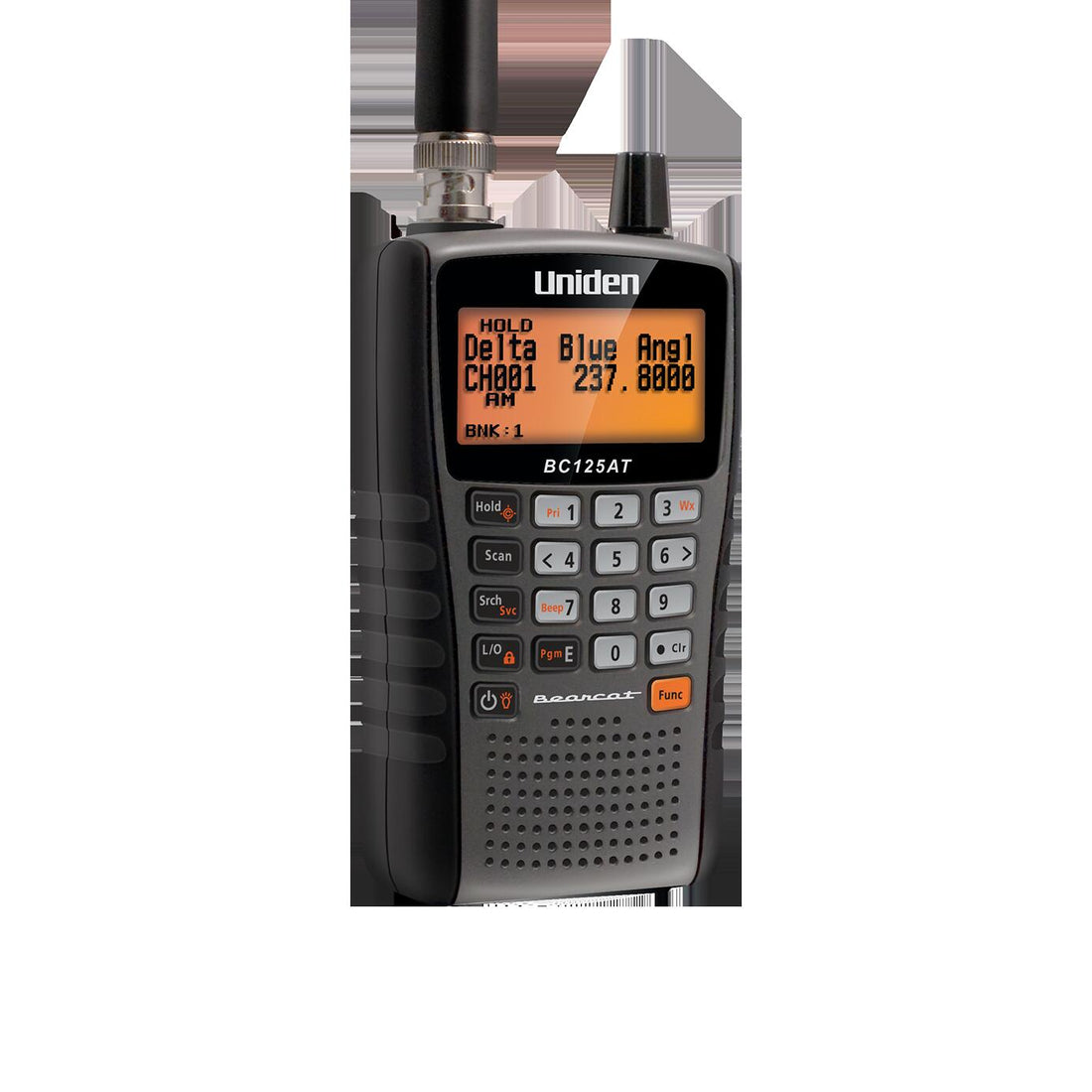 Uniden BC125AT 500 Channel Handheld Scanner With Alpha Lcd Display Uniden