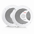 Pyle PLMR60W  Marine 6.5” Dual Cone Speakers (White) Pyle
