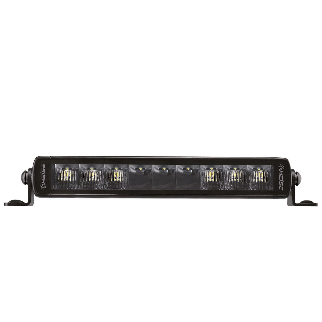 Heise HE-B950 9.5" Blackout Single Row - 9 LED - Lightbar Heise