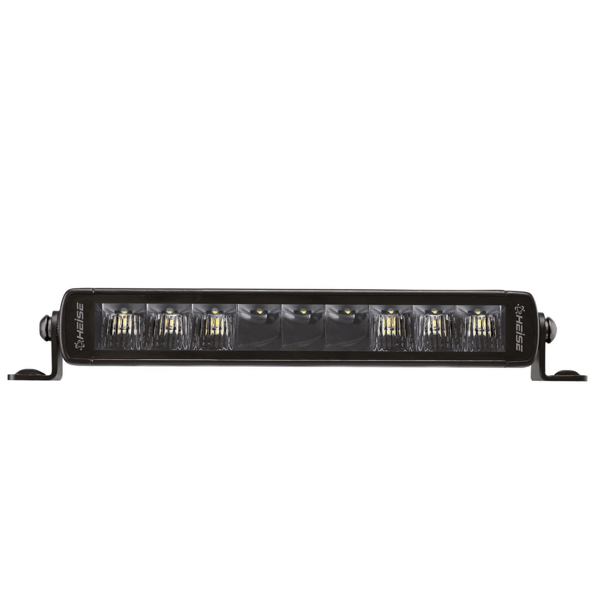 Heise HE-B950 9.5" Blackout Single Row - 9 LED - Lightbar Heise