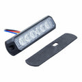 Heise HE-MUMRK-6WA White/Amber Marker Lights - 4.9 Inch, 6 LED HEISE LED Lighting Systems