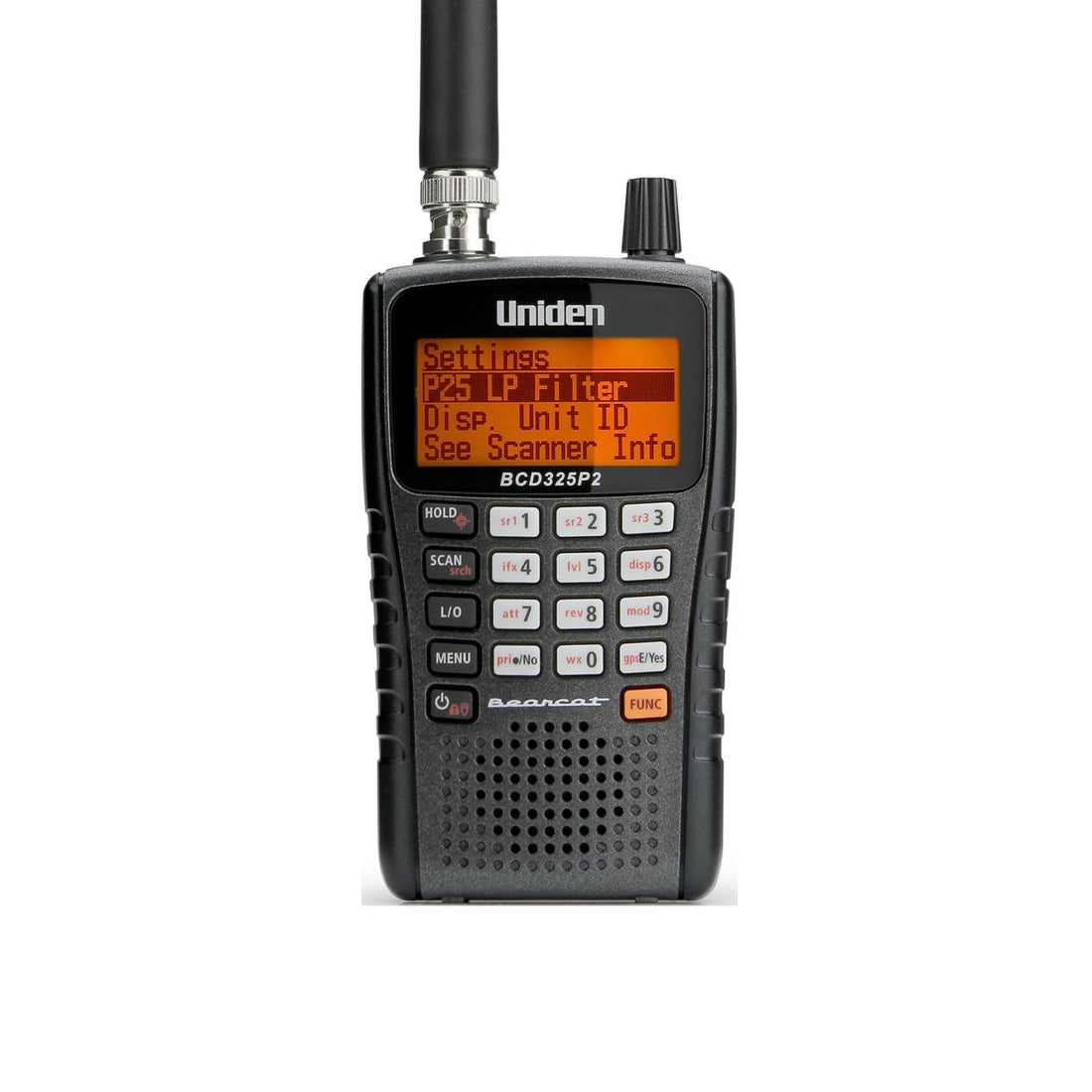 Uniden BCD325P2 25,000 Channel Narrow Band Handheld Scanner With 12 Service Searches, Trunk Tracker V & Gps Capable Uniden