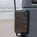 Heise JP-TL01S LED Grid Taillights with Smoked Lens for 2007-2019 Jeep Wrangler JK (pair) Metra