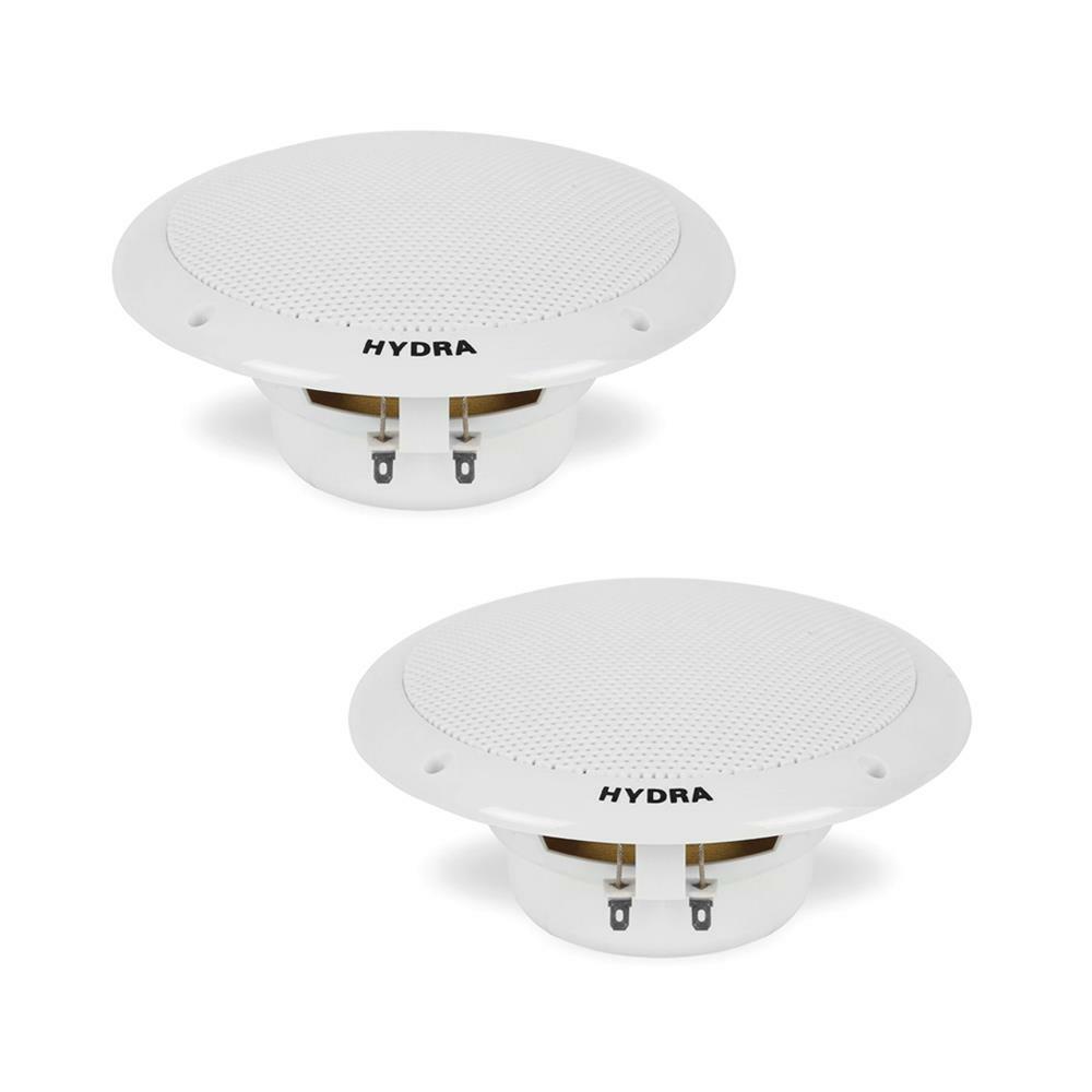 Pyle PLMR605W  Marine 6.5” 2-Way Speakers (White) Pyle