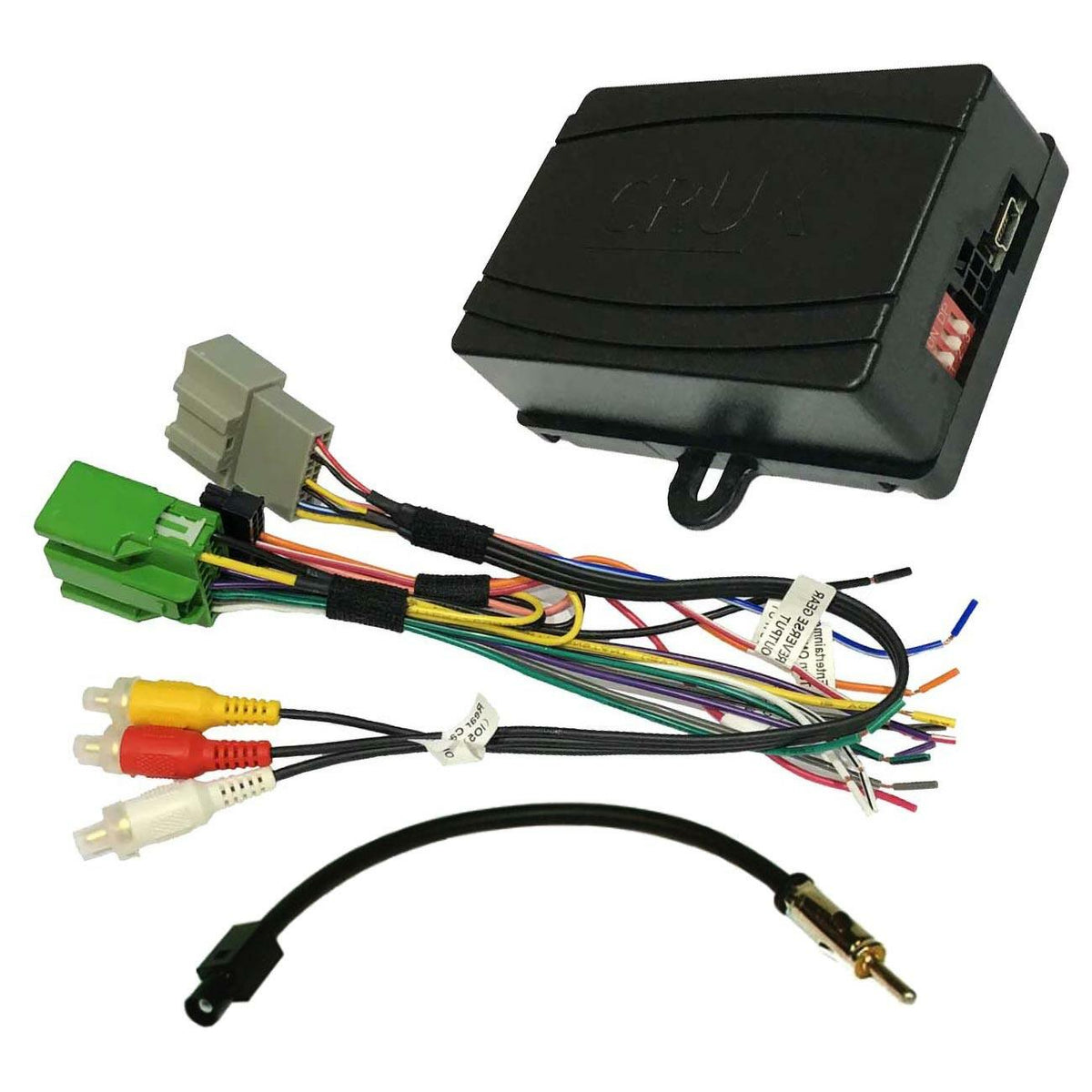 Crux SWRGM-49L Radio Replacement Wiring Harness with SWC Retention for '14-'19 GM LAN 29 Bit v2 with LIN Bus CRUX