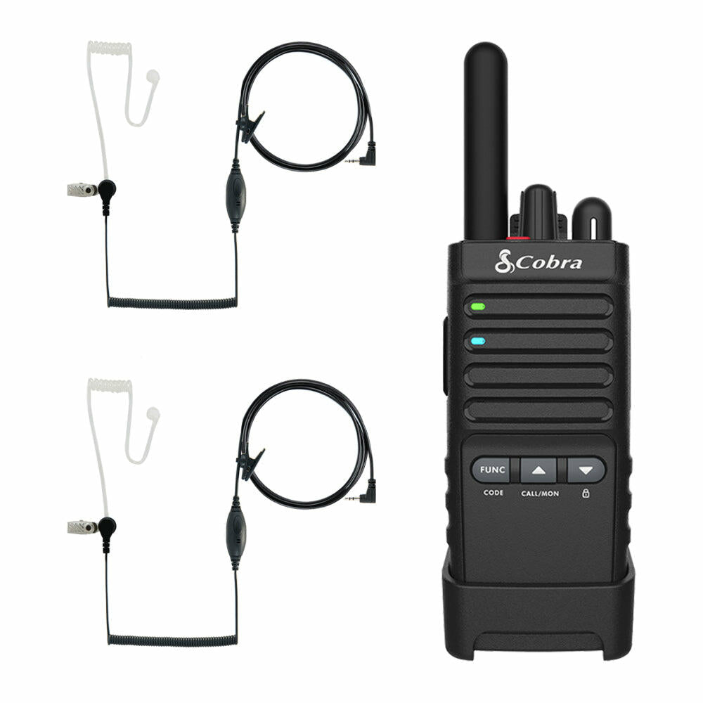 Cobra PX650BCH6 6 Pack Uhf Business Radios With 42 Mile Range & Dock Charger Cobra