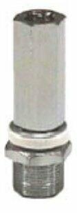 Workman SM1-F 3/8" x 24 SO-239 Brass Stud Mount w/ 1 1/2" Nut Bandit