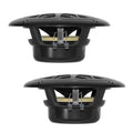 Pyle PLMR61B  Marine 6.5” Dual Cone Speakers (Black) Pyle