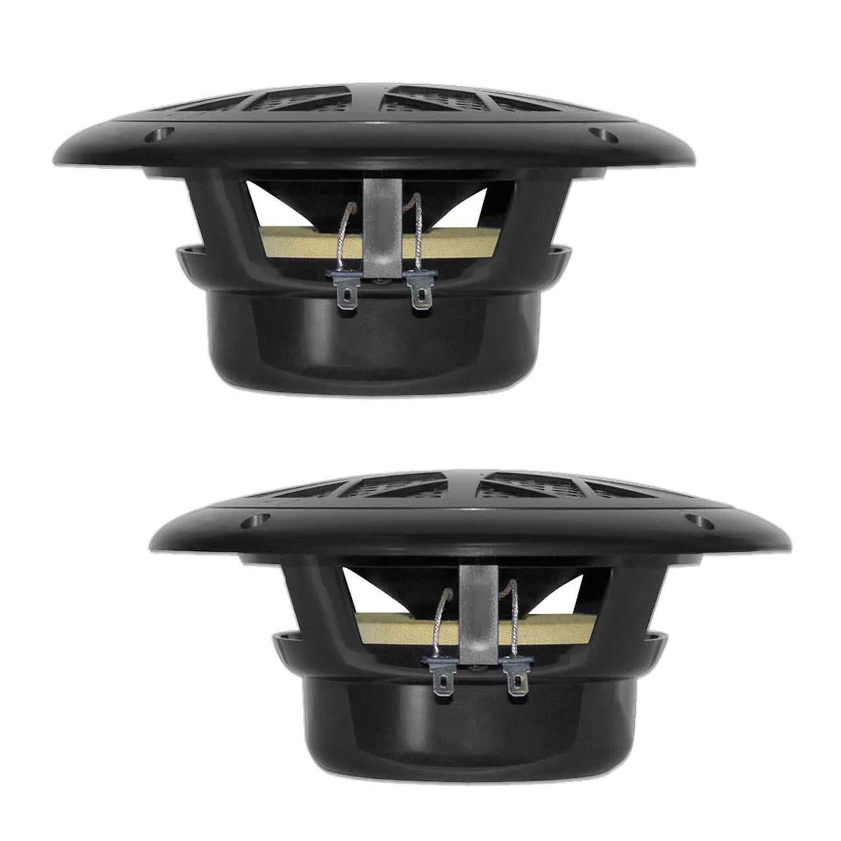 Pyle PLMR61B  Marine 6.5” Dual Cone Speakers (Black) Pyle