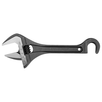 Bahco BAH33HRUS Bahco 10" Wide Jaw Adjustable Wrench with Valve-Persuader Hook BAHCO