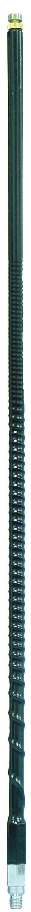 Firestik TM3 -B Mach-10 650 Watt 3' Tall 5/8 Wave 10 Meter (28.300 - 28.500) Tuneable Tip Antenna In Black Firestik