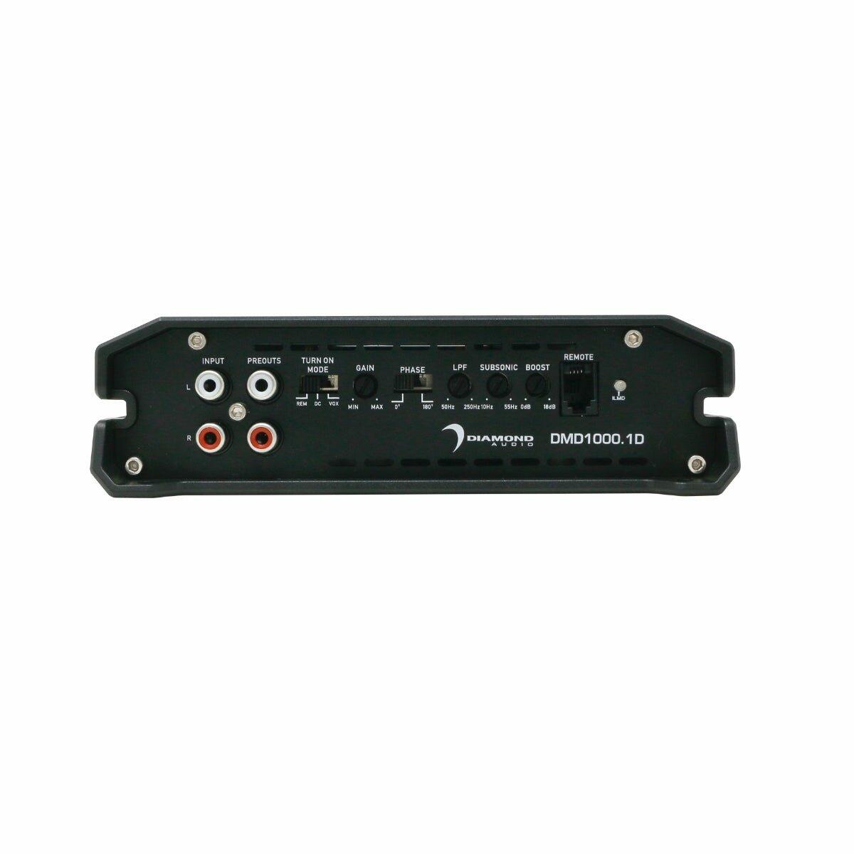 Diamond Audio DMD1000.1D 1-Channel DMD Series Mono Block Digital Amplifier - DMD1000.1D Diamond