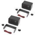 Pyle PLMR24B  Marine 3-Way Box Speakers with 3.5” Woofer (Black) Pyle