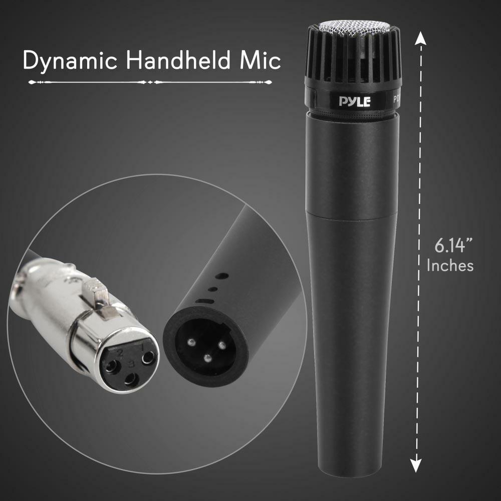 Pyle PDMIC78  Dynamic Microphone with Cable Pyle