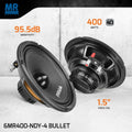 PRV Audio 6MR400-NDY-4 BULLET 6.5 MIDRANGE LOUDSPEAKER PRV Audio