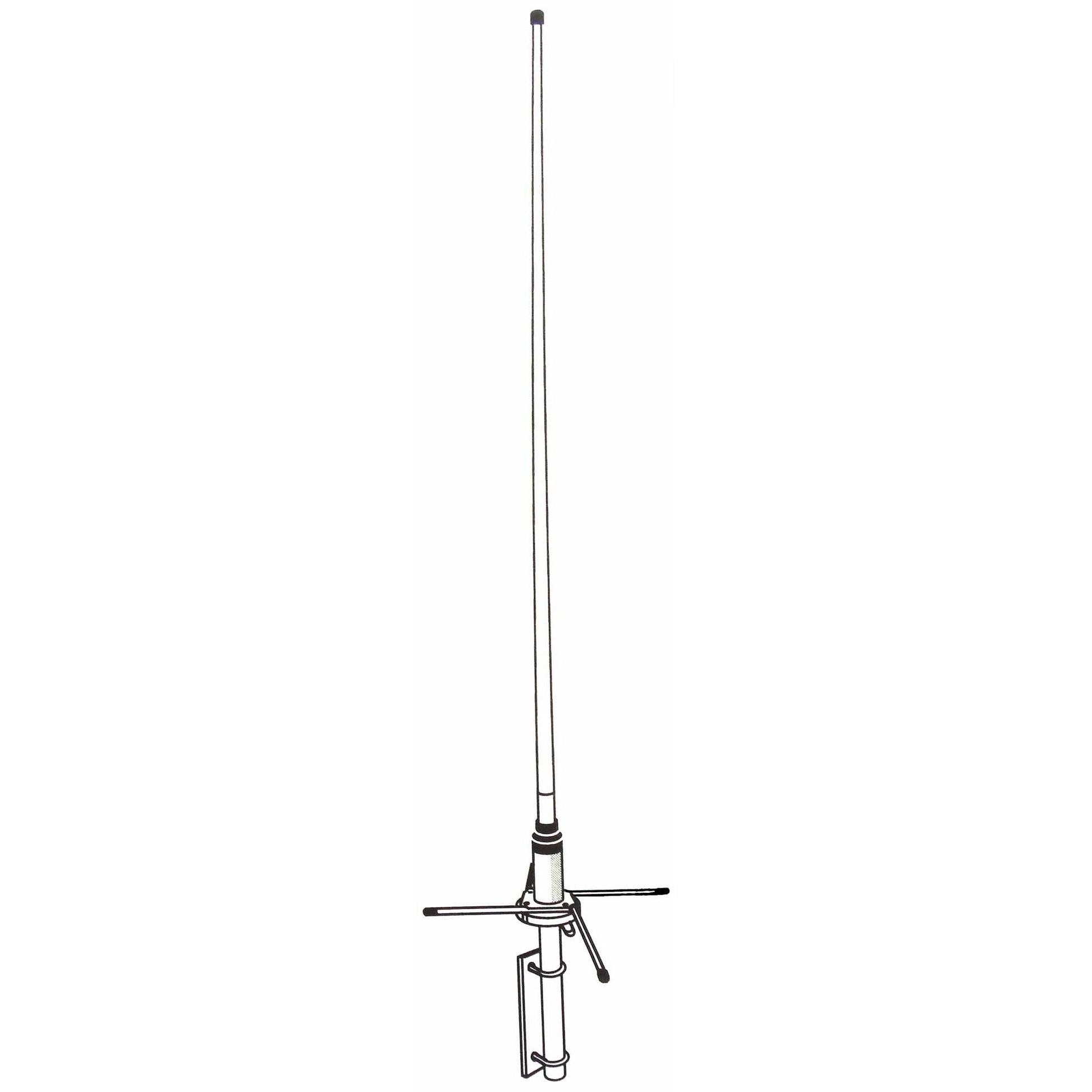 Hustler G64502 456-464 Mhz 6db Gain Omni Base Station Antenna Hustler