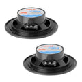 Pyle PLMR41B  Marine 4” Dual Cone Speakers (Black) Pyle