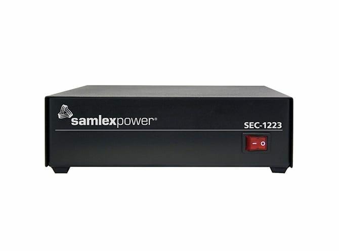 Samlex SEC1223 - 23 Amp Constant Ac-dc High Efficiency Desktop Switching Power Supply With Rear Binding Posts Samlex