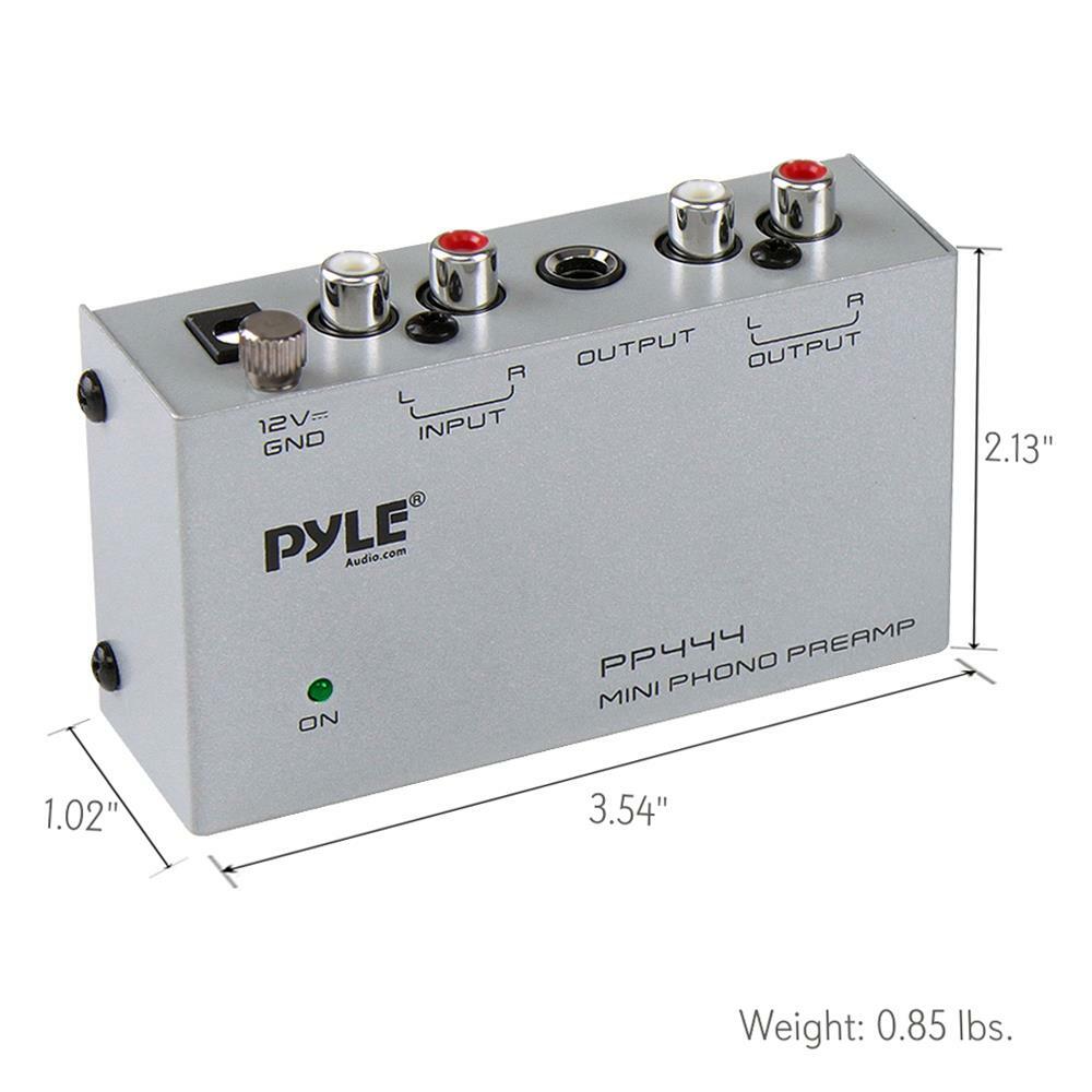 Pyle PP444  Pro Turntable Preamplifier Pyle