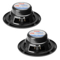 Pyle PLMR61B  Marine 6.5” Dual Cone Speakers (Black) Pyle