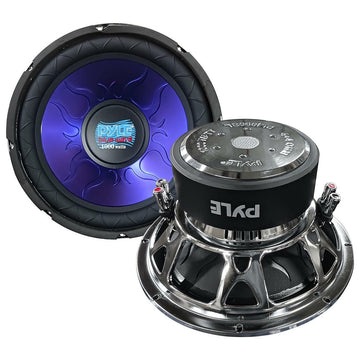 Pyle PL1090BL  10" Woofer 500W RMS/1000W Max Dual 4 Ohm Voice Coils (Each) Pyle