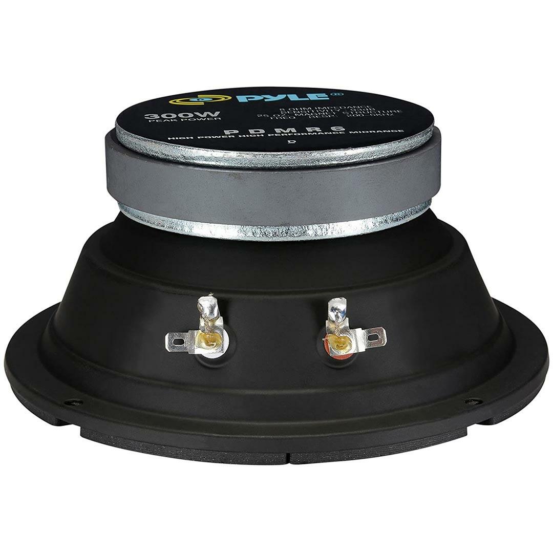Pyle PDMR6 PYLE PRO MIDRANGE 6.5"(Sold each) SEALED BACK; 8 OHM Pyle