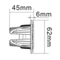 Heise HE-FMDL1 Single Row Flush Mount Driving Light - 6 LED Heise