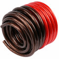 Audiopipe PWK-4-50RB 50Ft 4 Gauge Black and 50Ft 4 Gauge Red Primary Wire (PWK-4-50RB) Audiopipe