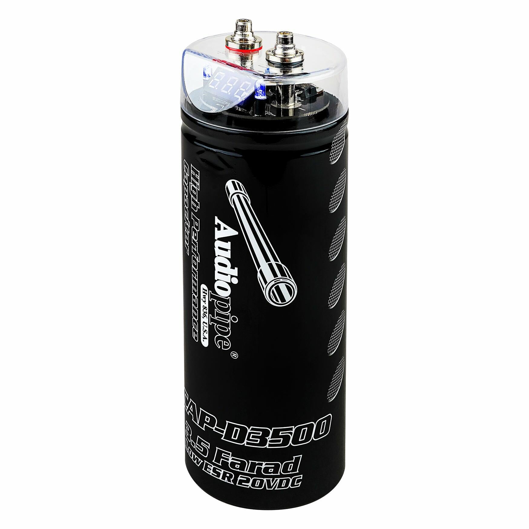Audiopipe ACAP-D3500 High Power Capacitor (ACAP-D3500) Audiopipe