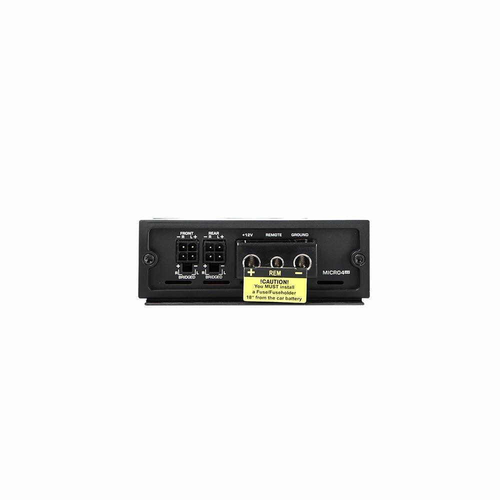 Diamond Audio MICRO4V2 4-Channel MICROV2 Series Full Range Class D Amplifier - MICRO4V2 Diamond