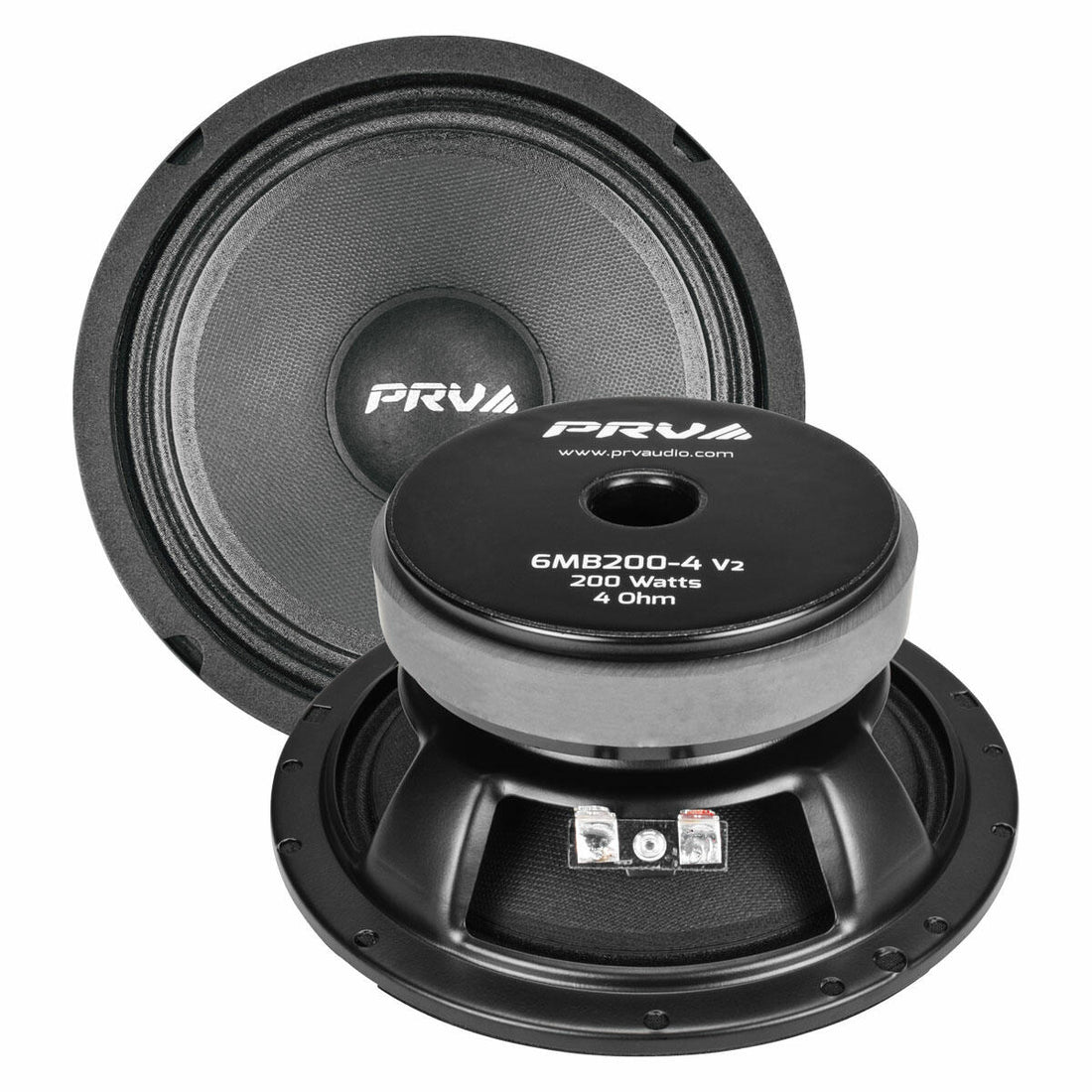 PRV Audio 6MB200-4 v2 6.5" MIDBASS LOUDSPEAKER (Each) PRV Audio