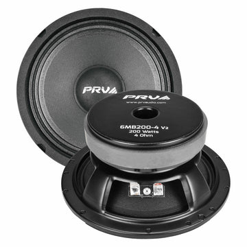 PRV Audio 6MB200-4 v2 6.5" MIDBASS LOUDSPEAKER (Each)