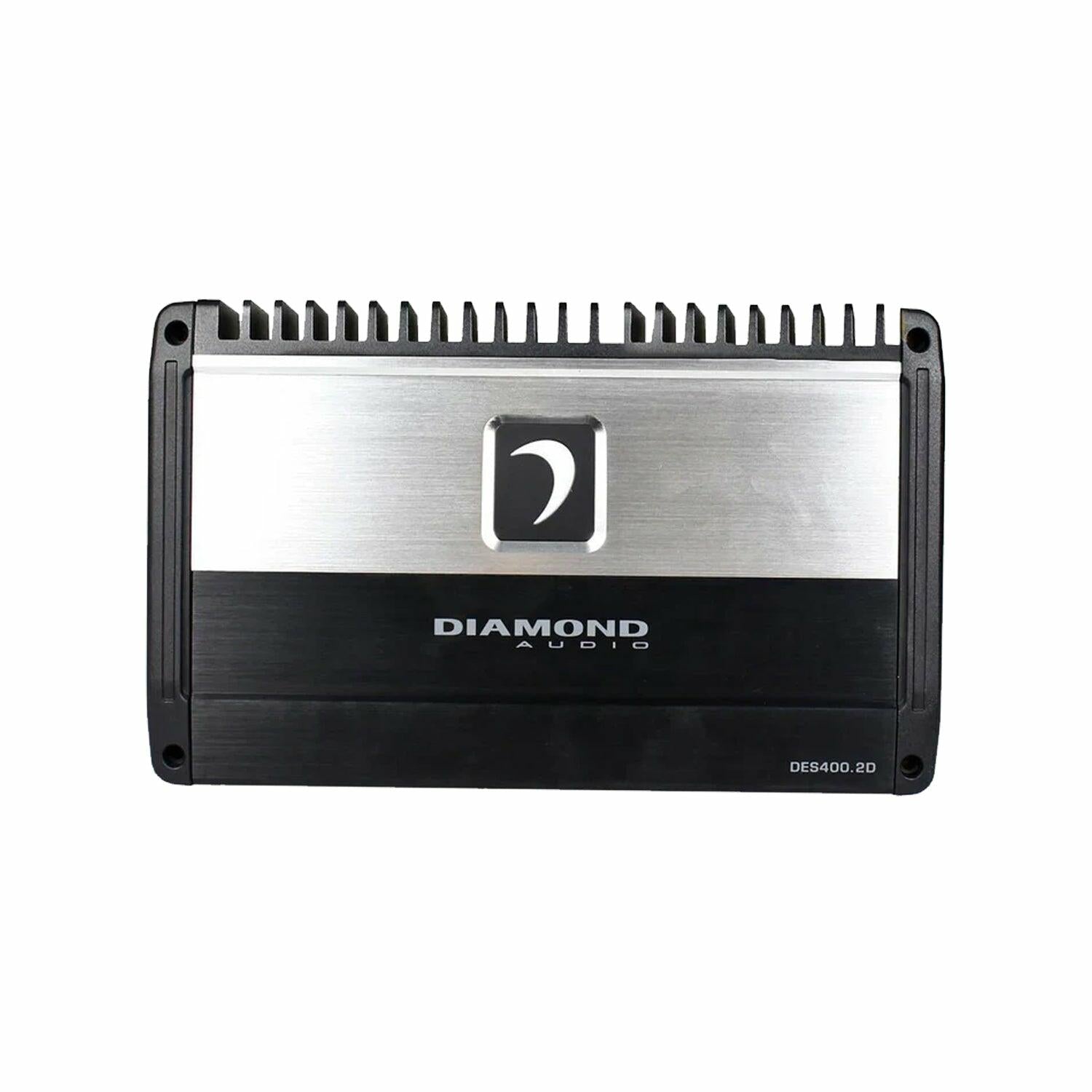 Diamond Audio DES400.2D 2-Channel DES Series Full Range Class D Amplifier - DES400.2D Diamond