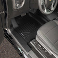 Smartliner SA0401/B0457 Smartliner Floor Liners Front/2nd Row 2019-2025 Silverado Crew Cab with Transmission Hump (Black) SMARTLINER
