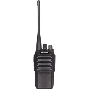 Maxon TS3416 Spartan 400-470 Mhz Vhf 4 Watt 16 Channel Professional Handheld Radio With Vox, Ctss/dcs With Rechargeable Battery & Desktop Charger Maxon