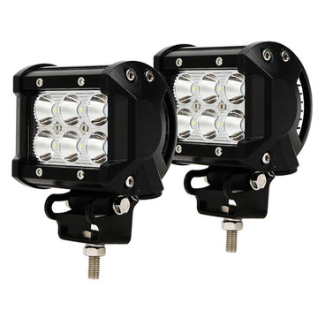Race Sport RS6L18WPR Street Series 2.5" 18 Watt 6 Led Bottom Mount Spot Lights (pair) Race Sport
