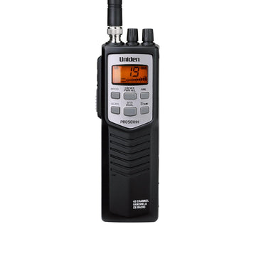 Uniden PRO501HH Compact 40 Channel Handheld CB Radio With Noaa Weather, Dual Watch, Channel Scan & Hi/low Power Uniden
