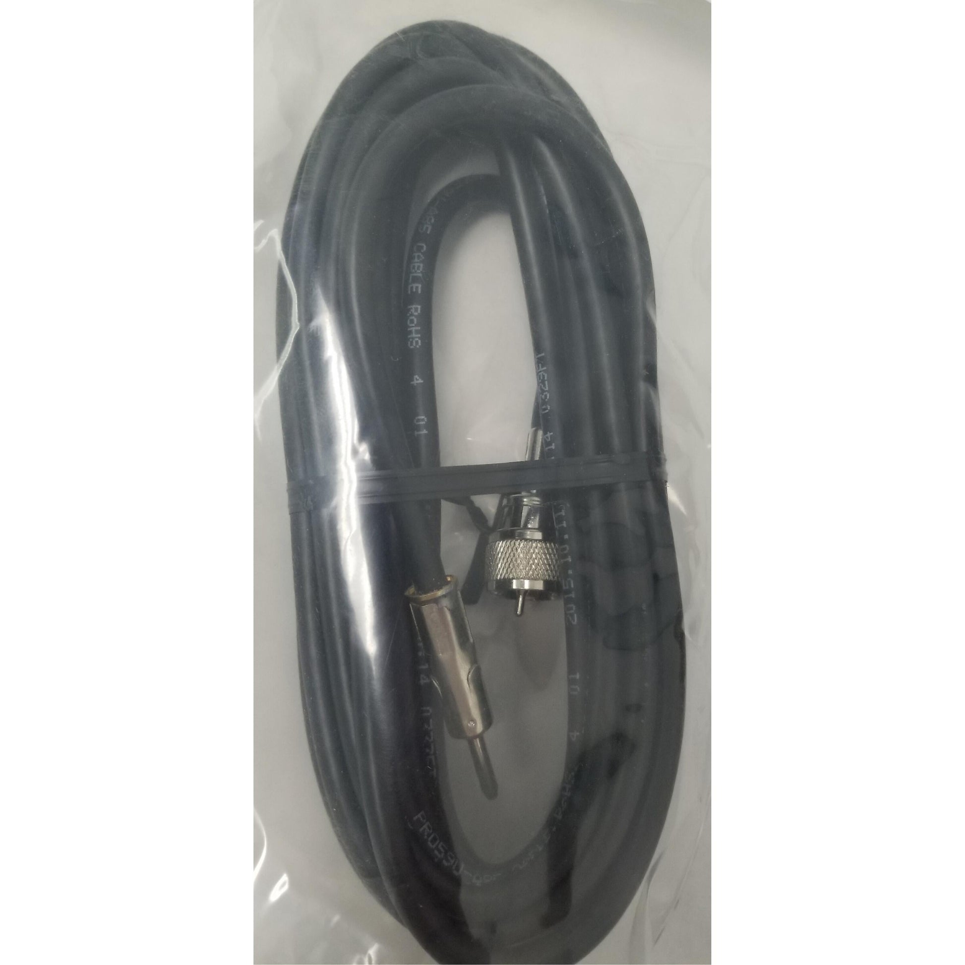 Procomm 1759MP 17' Rg59 Coax With Crimp On Pl259 & Male Motorola Connectors Procomm