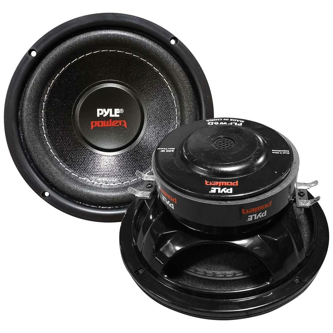 Pyle PLPW6D  6" Woofer 300W RMS/600W Max Dual 4 Ohm Voice Coils (Each) Pyle