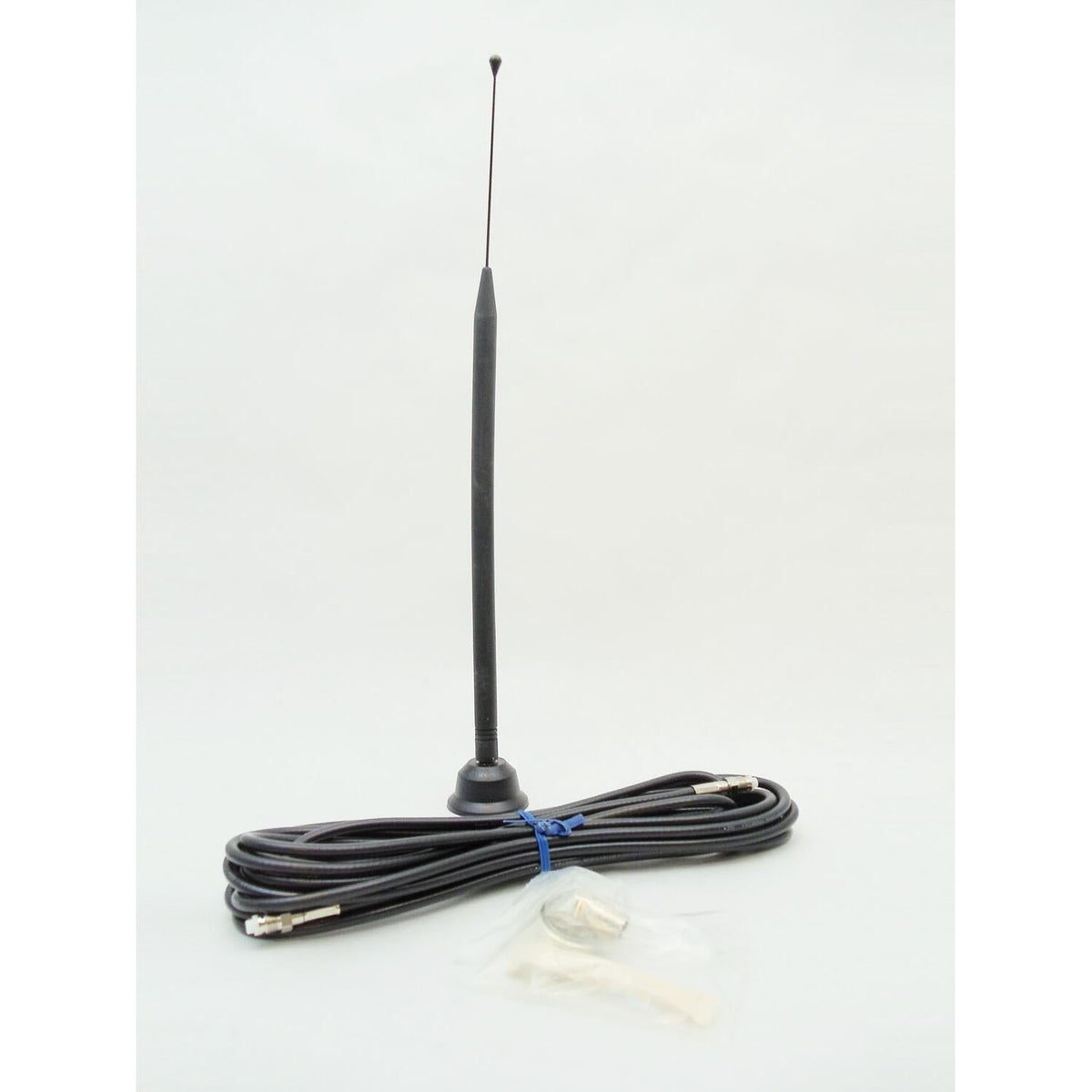 Larsen NMOCP3EUDFME 824/1850 Mhz 3db Black Antenna With 17' Nmo Coax Cable With Installed Fme Connector Larsen
