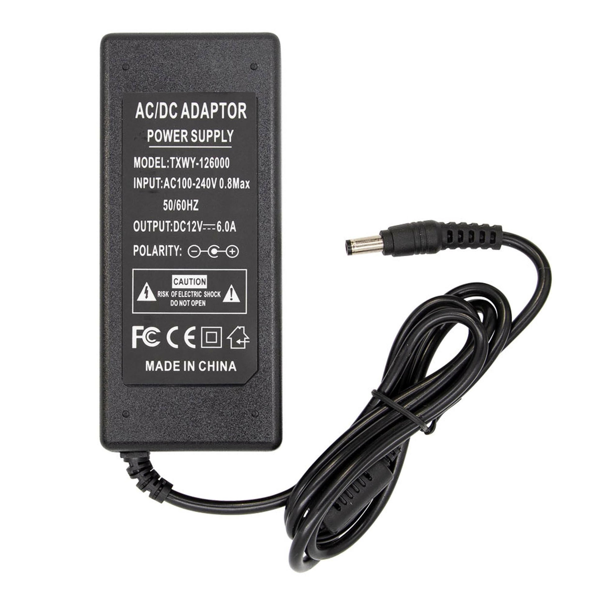 Heise HE-PS6 Power Supply for RGB LED Lights and Controllers - 6 Amp HEISE LED Lighting Systems