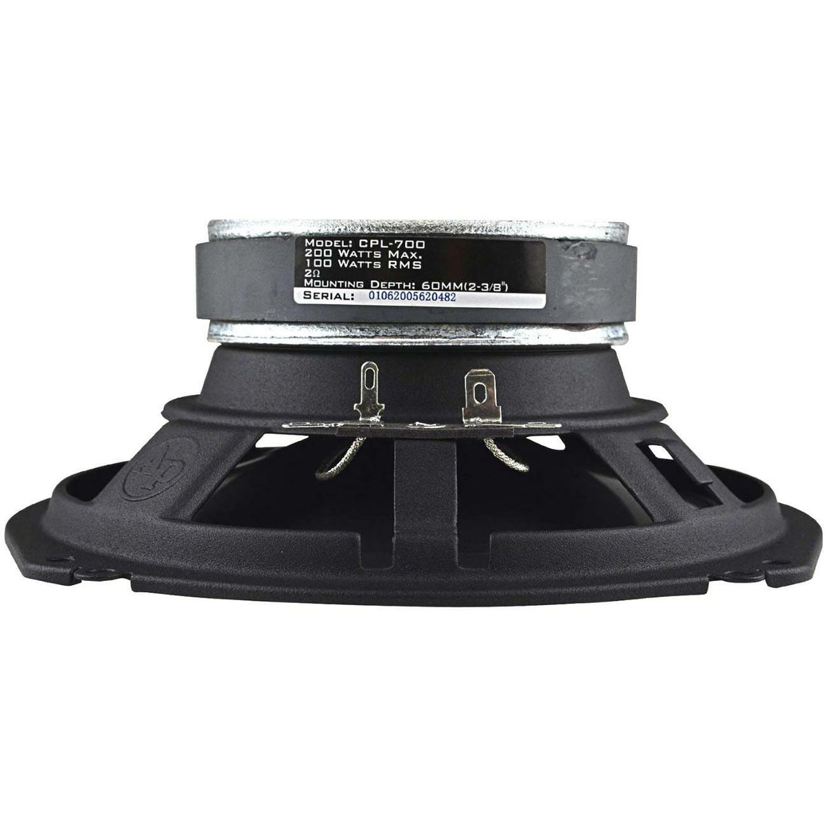 Audiopipe CPL700  Shallow Mount 7” Low Mid Frequency Speaker (Pair) Audiopipe