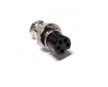 Workman C-5 5-Pin Female Microphone Plug Ham Radio CB Mic Bandit