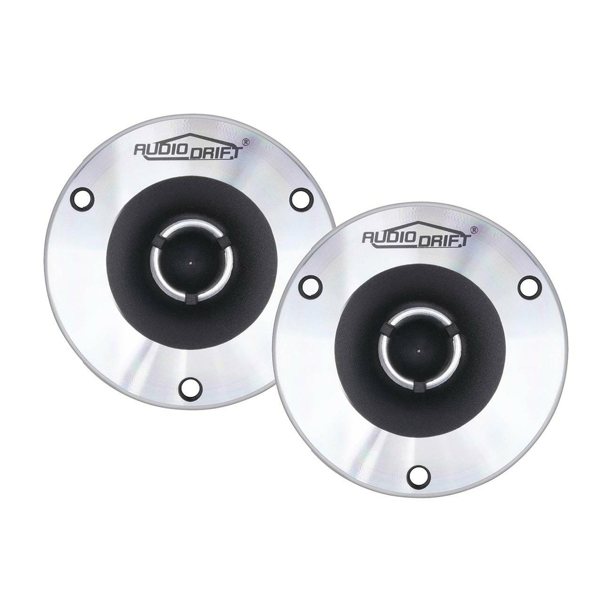 Audiopipe ADS3715 Audiodrift 3-3/4" Aluminum Super Bullet Tweeters (Pair) Audiopipe