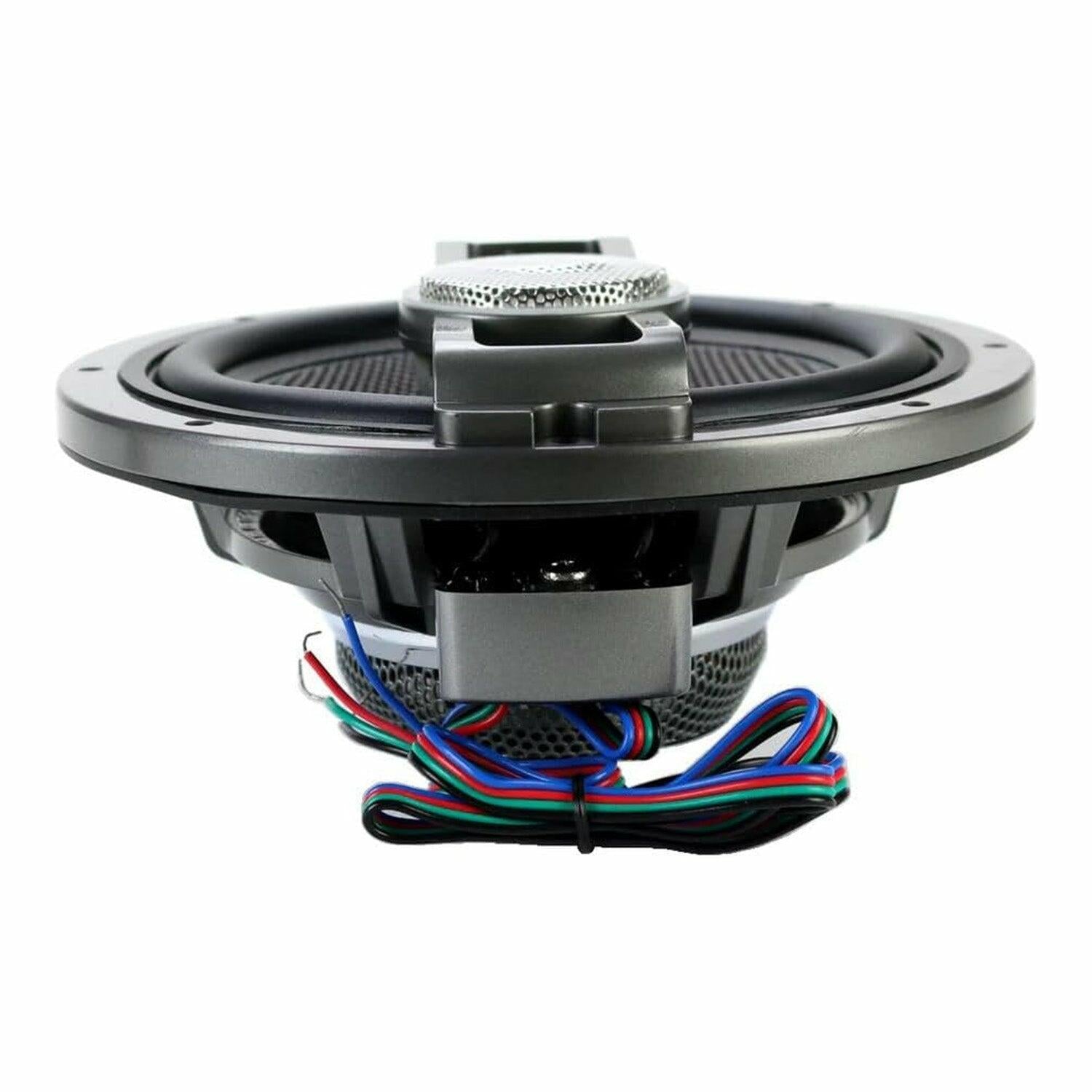Diamond Audio HXM65 6.5" HXM Series 2-Way Marine Speaker w/RGB LED Lighting - HXM65 Diamond Audio