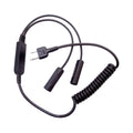 Klein Electronics - RCS1 - Klein - Helmet Headset Connector For Icom, Maxon, Cobra Handhelds,... Klein