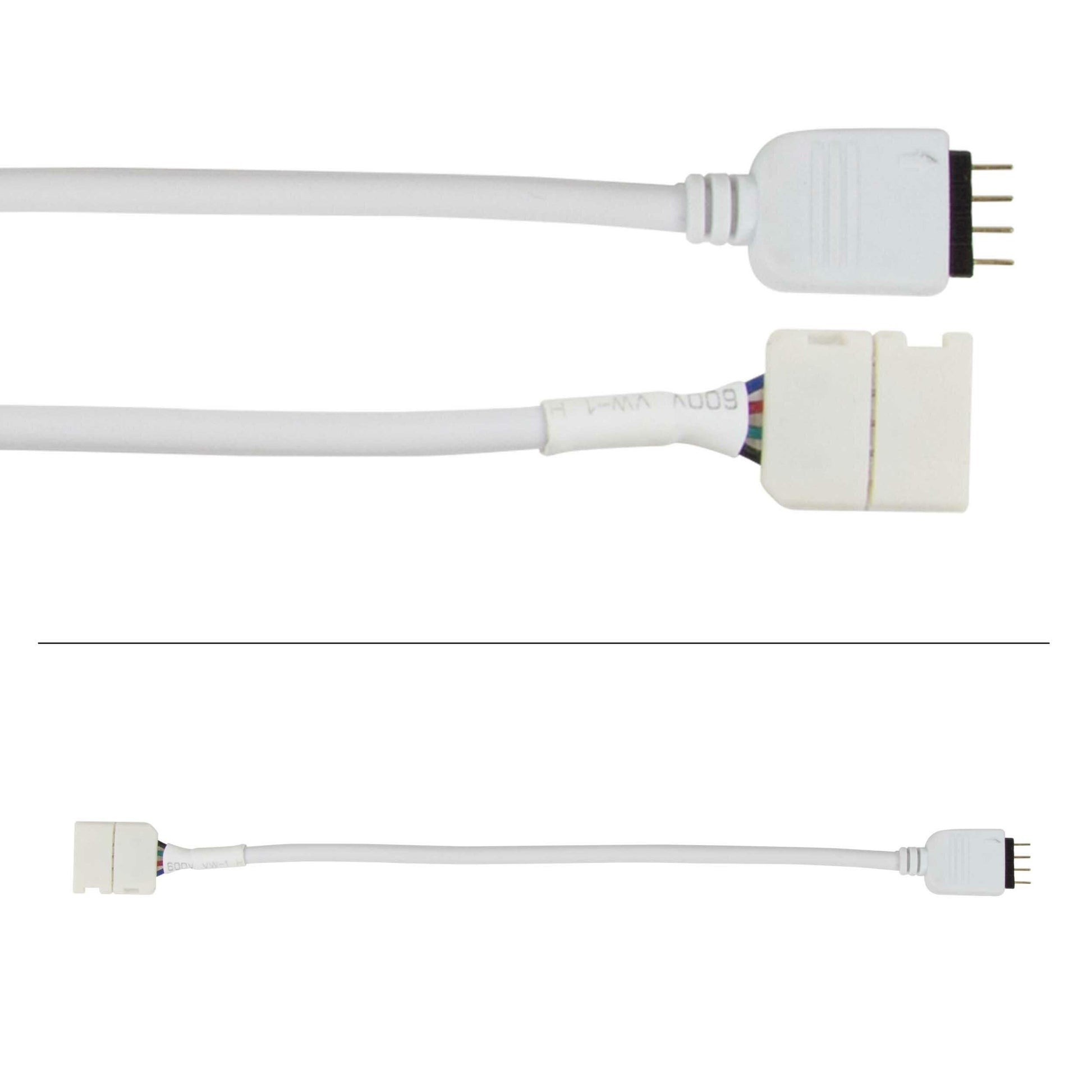 Heise HE-ECRGB4PIN-1 Solderless Connector for H-5MRGB-1 to 4-Pin Header Heise