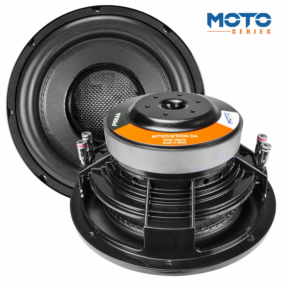 PRV Audio MT10SW1000 D4 10" SHALLOW SUBWOOFER PRV Audio