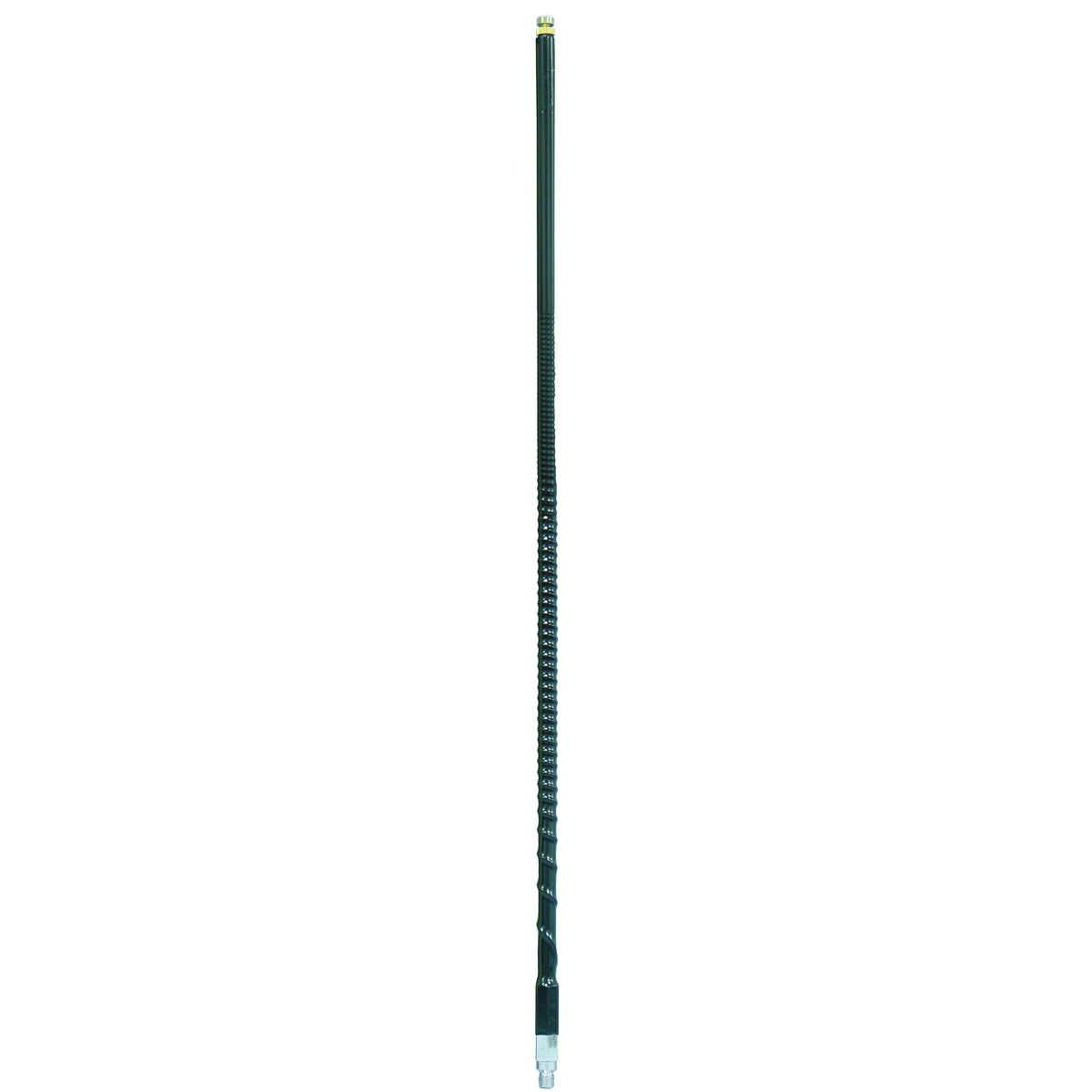 Firestik TM3 -B Mach-10 650 Watt 3' Tall 5/8 Wave 10 Meter (28.300 - 28.500) Tuneable Tip Antenna In Black Firestik