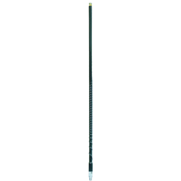 Firestik TM3 -B Mach-10 650 Watt 3' Tall 5/8 Wave 10 Meter (28.300 - 28.500) Tuneable Tip Antenna In Black Firestik